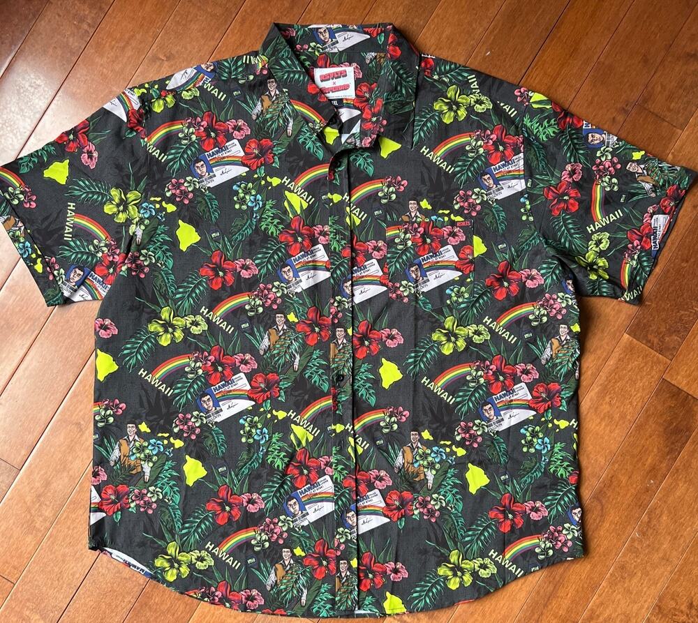 RSVLTS McLovin Driver’s License KUNUFLEX Shirt Men’s 3XL Superbad Button Up